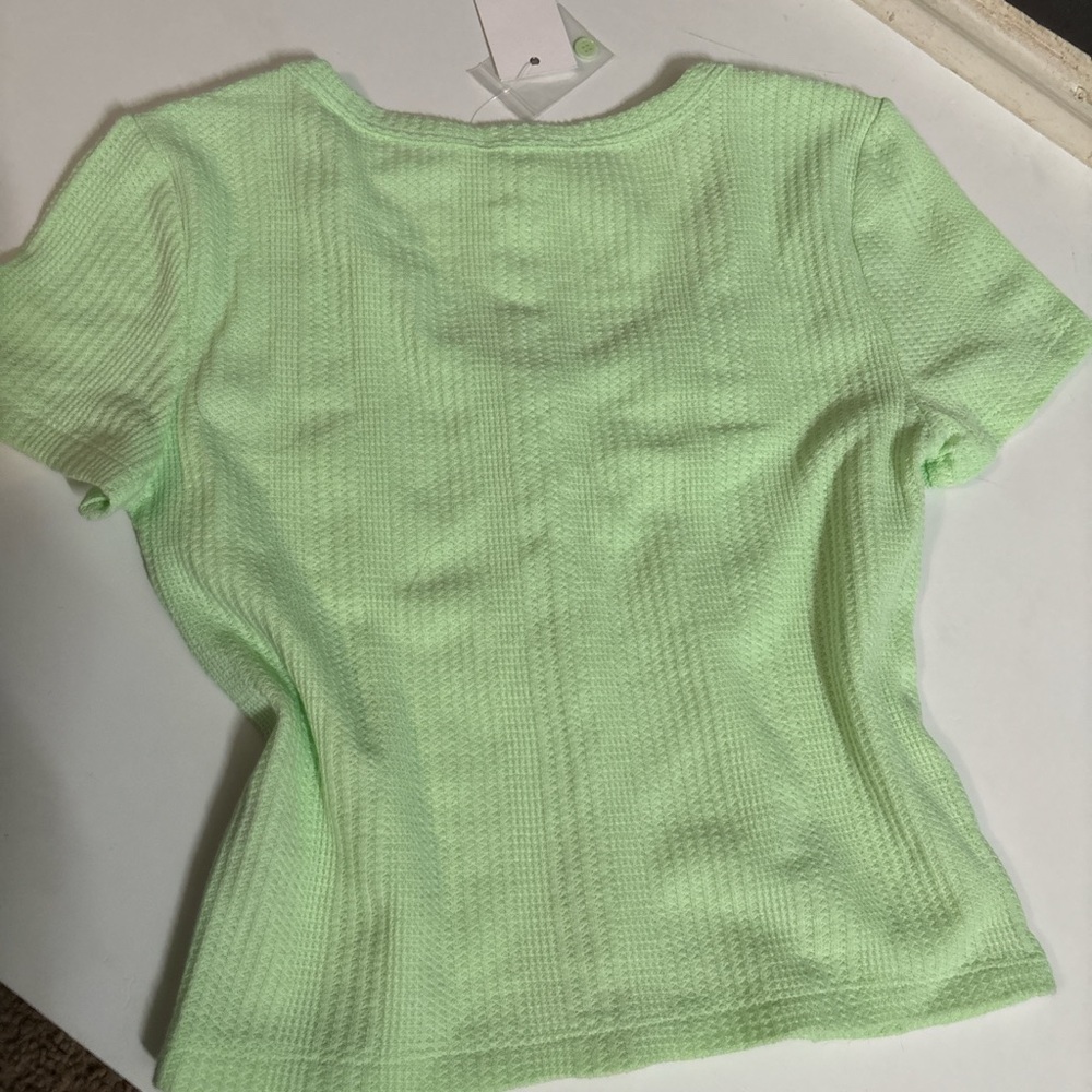Elodie Mint Green Textured Cardigan - Picture 4 of 4